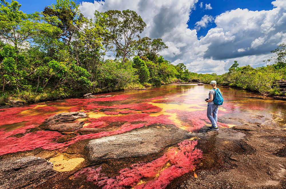 رودخانه رنگی در کلمبیا