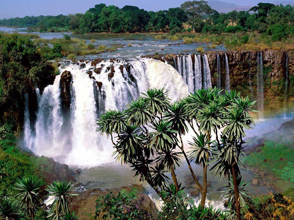 رود نیل در کشور اتیوپی